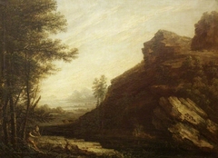 Landscape, wrongly called Hampton Cliffs, near Bath by Thomas Barker