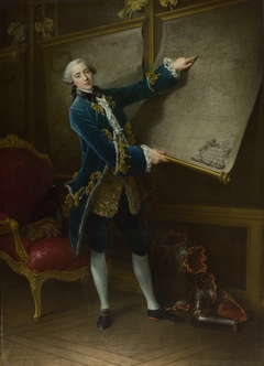 Le Comte de Vaudreuil by François-Hubert Drouais