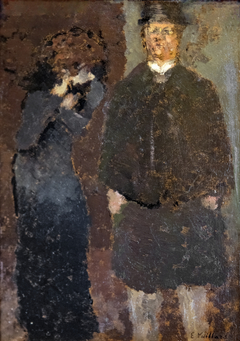 Le couple by Édouard Vuillard