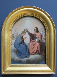 Le Couronnement de la Vierge, reine des cieux by Romain Cazes