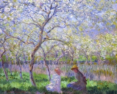 Le Printemps by Claude Monet