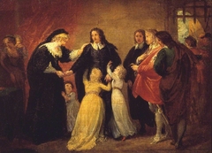 Lord William Russell Taking Leave of his Children by Thomas Stothard