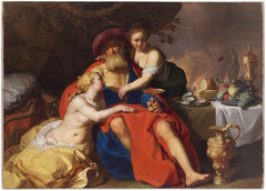 Lot and His Daughters by Abraham Bloemaert