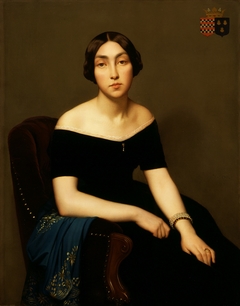 Madame Louis Antoine de Cambourg by Hippolyte Flandrin