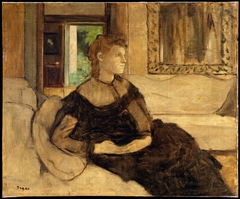 Madame Théodore Gobillard (Yves Morisot, 1838–1893) by Edgar Degas