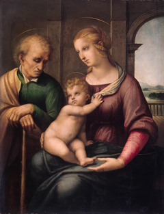 Madonna with Beardless St. Joseph by Raphael