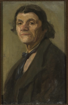 Male portrait by Stanisław Lentz