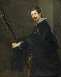 Man with a Lute by Anthony van Dyck