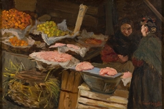 Marktstalletje by Louis Hartz