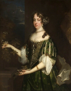 Mary Langham, Countess of Warrington (1652/3-1690/1) by Jacob Huysmans