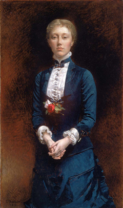 Mary Sears (later Mrs. Francis Shaw) by Léon Bonnat