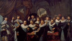 Members of the civic guard company of Captain Dirck Tholinx and Lieutenant Pieter Adriaenszn Raep by Nicolaes Eliaszoon Pickenoy