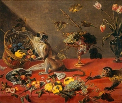 Mischievous Monkeys by Frans Snyders