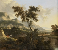 Mountainous Landscape by Jan Hackaert