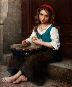 Musicien ambulant by Alfred Guillou