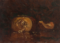 Nature morte au potiron by Félix Ziem