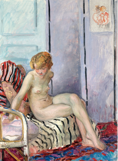 Nu assis by Henri Lebasque