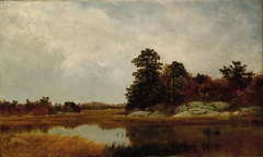 October in the Marshes by John Frederick Kensett