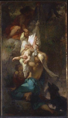 Oedipus Taken Down from the Tree by Jean-François Millet