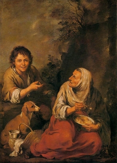 Old Woman and Boy by Bartolomé Esteban Murillo