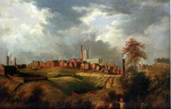 Oldham from Glodwick by James Howe Carse