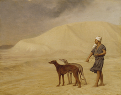 On the Desert by Jean-Léon Gérôme