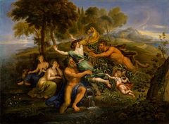 Pan and Syrinx by Pierre Mignard I