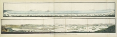 Panorama van Algoabaai, gezien vanaf het strand by Robert Jacob Gordon