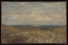 Paysage de collines by Henri Harpignies