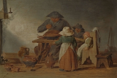 Peasant Meal by Jan Jansz Buesem