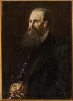 Portraif of a man – Mr. Zarewicz (?) by Franciszek Żmurko