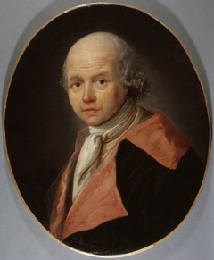 Portrait de l'abbé Athanase Auger (1734-1792), philologue et littérateur by François Bonneville