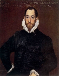 Portrait of a Gentleman from the Casa de Leiva by El Greco