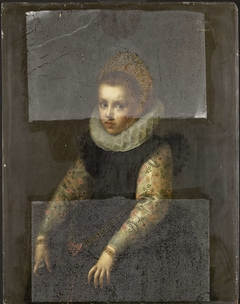 Portrait of a Sister of Catharina Fourmenois by Gortzius Geldorp