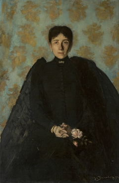 Portrait of a woman by Olga Boznańska