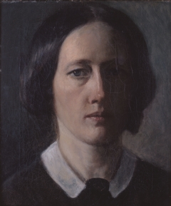 Portrait of a woman (self-portrait) by Christiane Schreiber