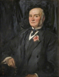 Portrait of Alderman Edward Lawley Parker by James Jebusa Shannon