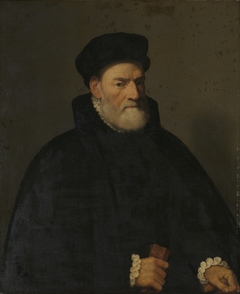 Portrait of an Old Man, probably Vercellino Olivazzi, Senator from Bergamo by Giovanni Battista Moroni