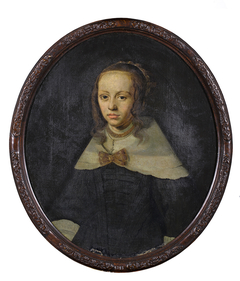 Portrait of Anna Sygers- Emmius, wife of Samuel Emmius by onbekend