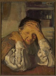 Portrait of artist’s mother by Wojciech Weiss