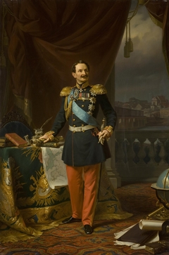 Portrait of Field-Marshal Count Fiodor (Friedrich Wilhelm) Berg by Józef Simmler