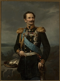 Portrait of Friedrich Berg by Jan Michał Strzałecki