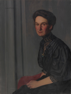 Portrait of Hedy Hahnloser by Félix Vallotton