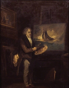 Portrait of J.M.W. Turner, R.A. by John Thomas Smith