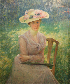 Portrait of Jenny Montigny by Emile Claus