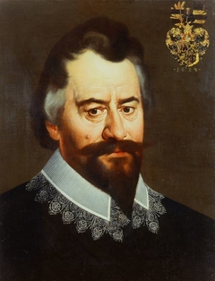 Portrait of Johann Vogt, counsellor of Wrocław (so-called portrait of Robert De Niro). by Bartlomiej Strobel