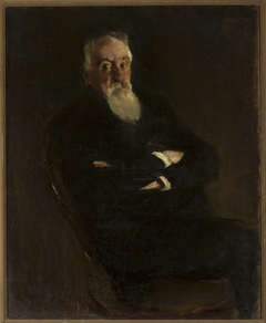 Portrait of Karol Berent by Konrad Krzyżanowski