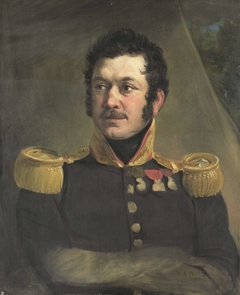 Portrait of Lieutenant-General Frederik Knotzer by Jan Willem Pieneman