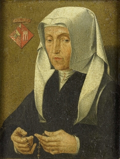 Portrait of Magdalena van Werdenborgh (1464-1538) by Unknown Artist