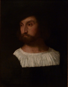 Portrait of man by Titian